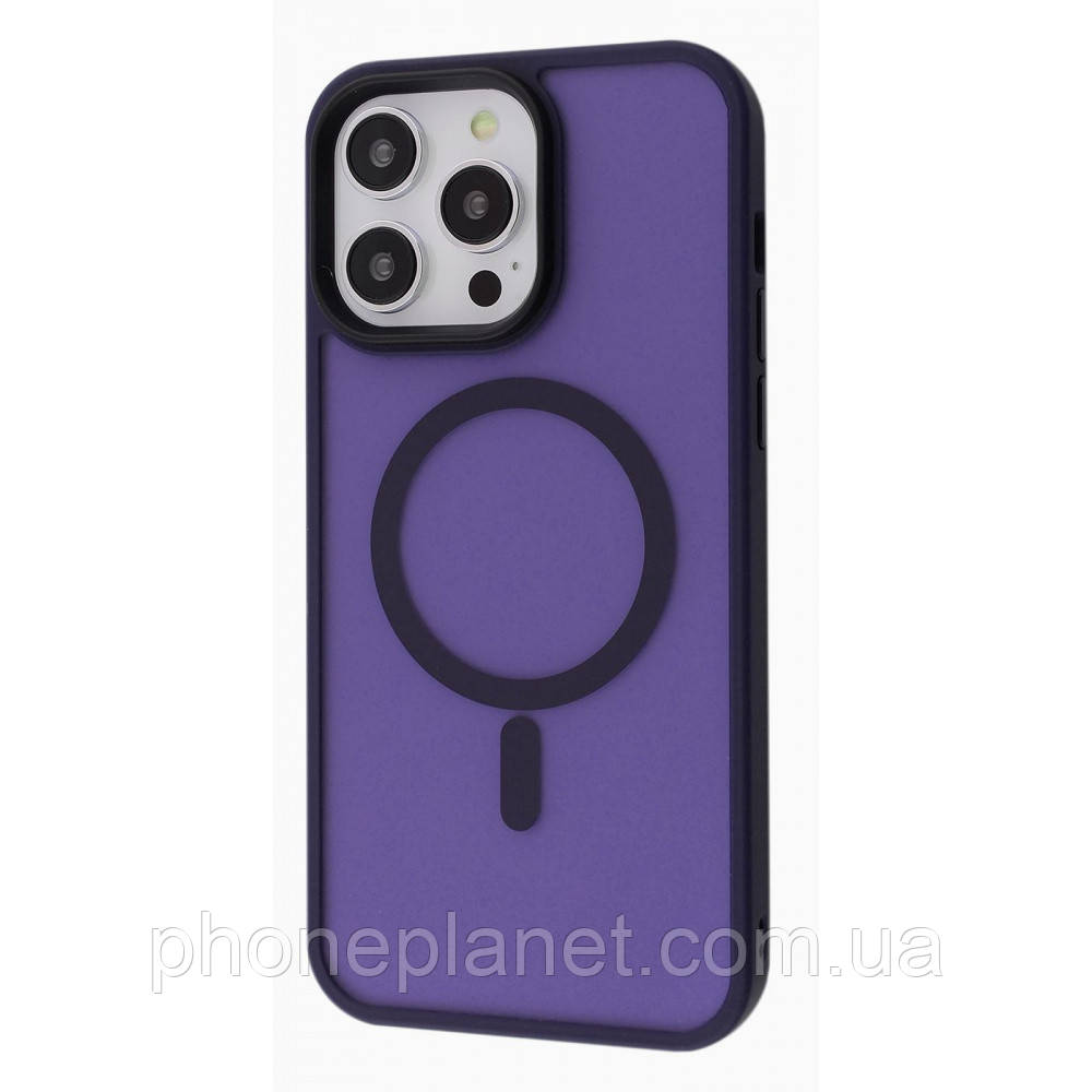Чехол WAVE Matte Insane Case with MagSafe iPhone 14 Pro deep purple, фото 1