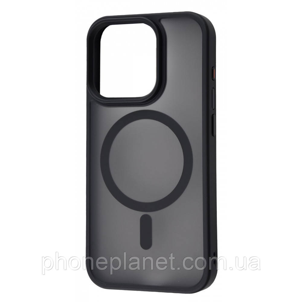 Чохол WAVE Matte Insane Case with MagSafe iPhone 15 Plus black