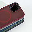 Чохол WAVE Matte Insane Case with MagSafe iPhone 15 Plus dark red, фото 8