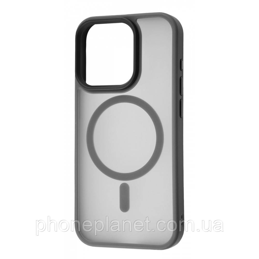 Чохол WAVE Matte Insane Case with MagSafe iPhone 15 Plus gray, фото 1
