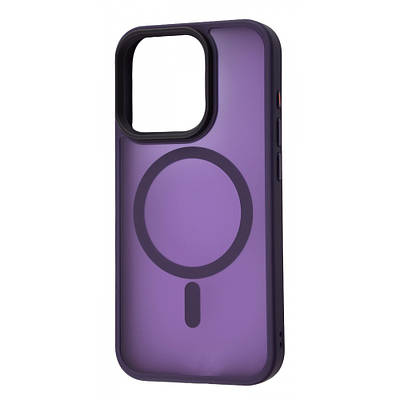 Чохол WAVE Matte Insane Case with MagSafe iPhone 15 Pro deep purple