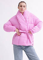 Куртка женская зимняя теплая, Розовый, 42, 44, 46, 48