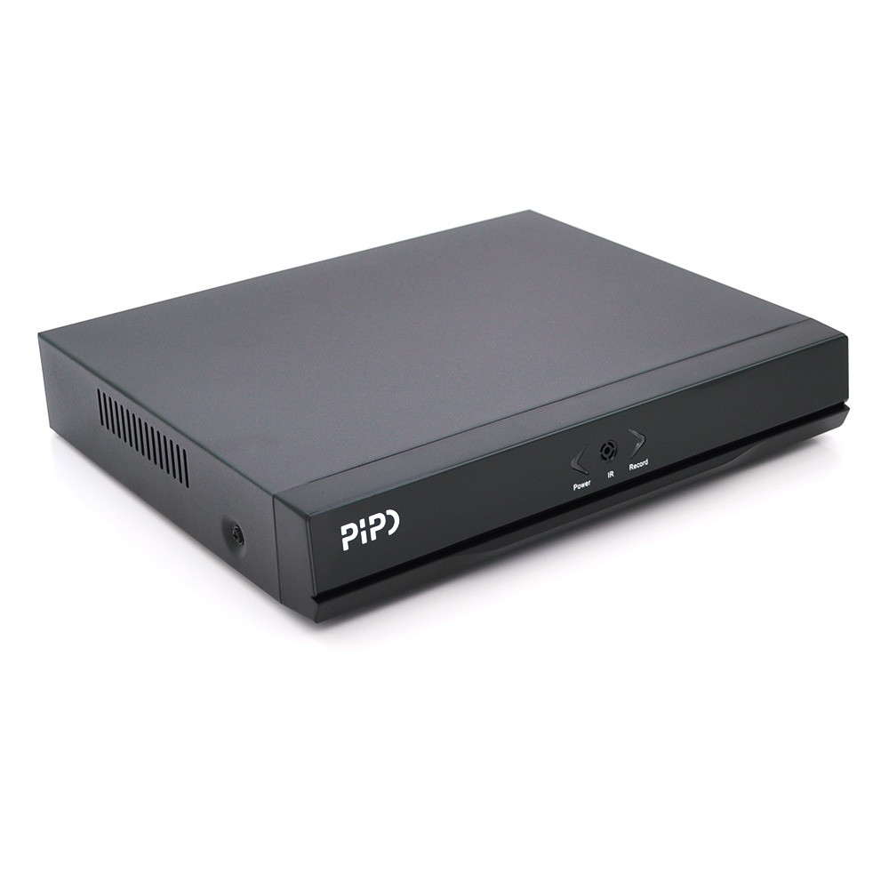 Відеореєстратор мережевий PiPo PP-NVR1109 стаціонарний NVR реєстратор для камер відеоспостереження IP 9-канальний