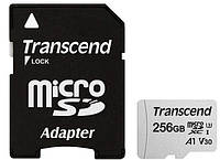 Картка пам'ятi TRANSCEND microSDXC 300S 256GB UHS-I U3 + ad