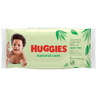 Влажные салфетки Huggies Natural Care, 56 шт.