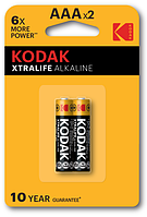 Батарейка KODAK XTRALIFE LR03 1x2 шт. блистер