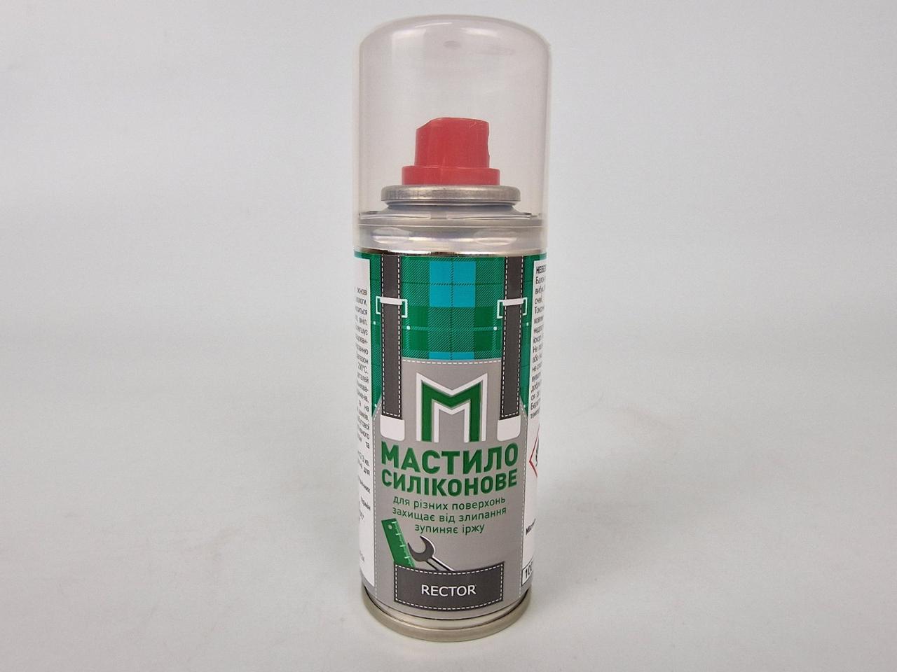 Мастило силіконове в аерозолі Rector 100 мл (1 шт.), фото 1