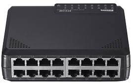 Мереж.акт NETIS ST3116P 16-ти портовий 10 / 100Mbps Fast Ethernet Свіч