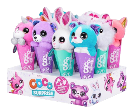 М'яка іграшка з сюрпр. в асорт. Zuru Coco Cones (у диспл. 12) (6635243)