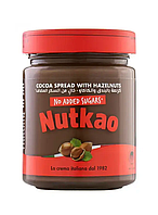 Шоколадная Паста Nutkao Crema Cacao Sugar Free Фундук 350g