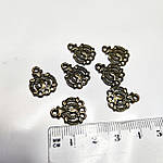 Конектор 3 отвори 16.5*13 мм. Бронза, фото 2