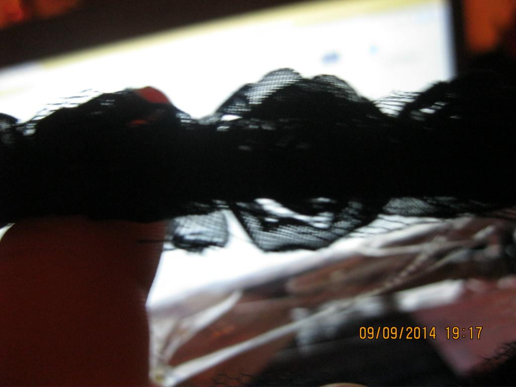 Обруч черный заколка цветы гипюр металл шикарный - фото 3 - id-p360567368