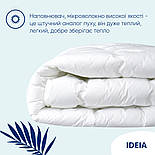Ковдра літня 175х210см Super Soft Premium  тм Ідея аналог лебединого пуху в натуральному чохлі, фото 9