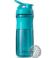 Шейкер спортивный (бутылка) BlenderBottle SportMixer Flip 28oz/820ml Teal D_888