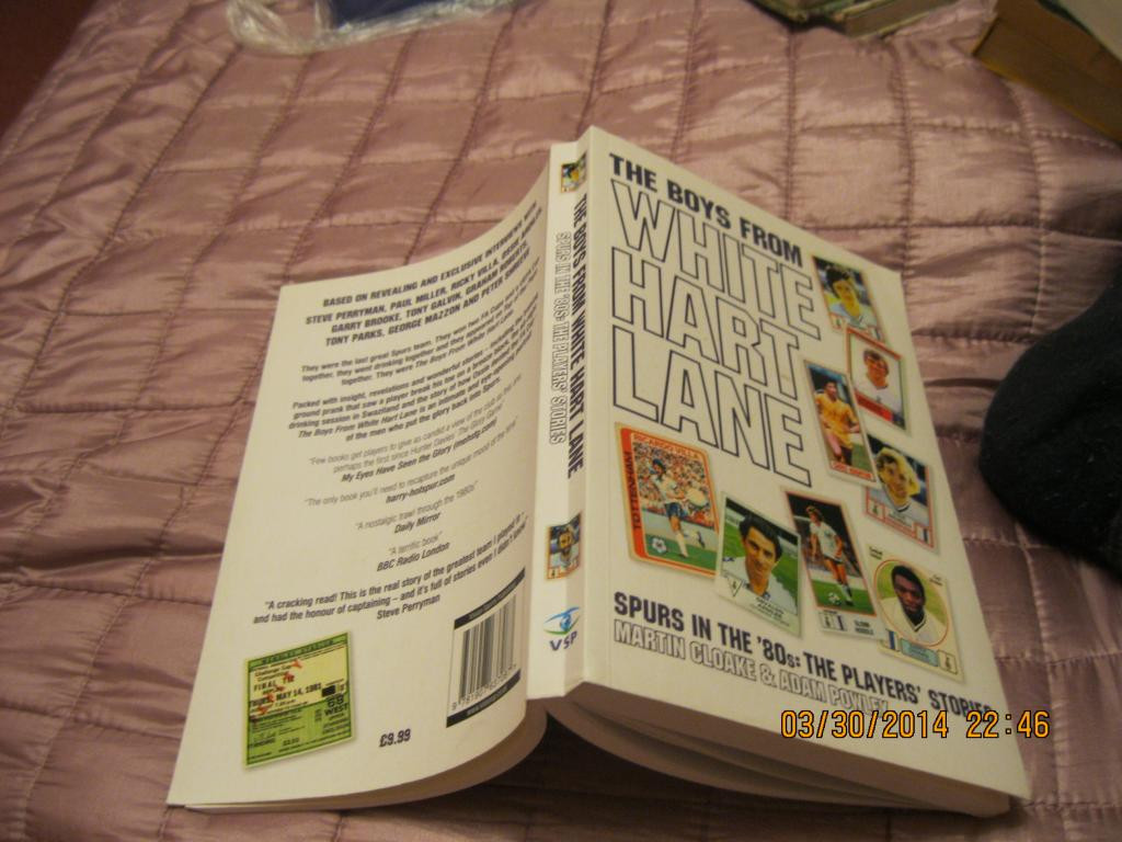 Книга на английском The Boys From White Hart Lane: White Hart Lane in the 80s - фото 1 - id-p360567404