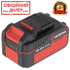 Акумуляторна батарея INTERTOOL WT-0341 (20В, 4аг)