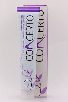 Concerto 6.01 Крем-фарба з кератином - Темно-попелястий блондин, 100 мл