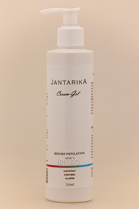 JantarikA Крем-гель до депіляції AHA кислоти Cream-Gel Before Depilation AHA's, 250 мл, фото 1