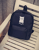 Милі тканинні рюкзаки з котиком, фото 2