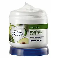 AVON CARE AVOCADO УНІВЕРСАЛЬНИЙ ЗВОЛОЖУВАЛЬНИЙ КРЕМ ДЛЯ ОБЛИЧЧЯ, РУК ТА ТІЛА З МАСЛОМ АВОКАДО 400МЛ