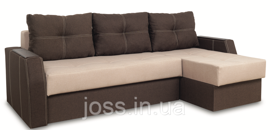 Диван кутовий розкладний JOSS Сіріус-1У 228x137x72 см, фото 1