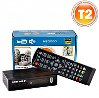 Тюнер T2 приставка с просмотром YouTube IPTV WiFi HDMI USB MEGOGO