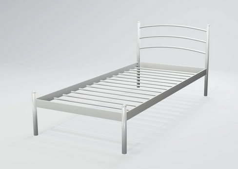 Біле ліжко Маранта-міні Tenero 80х190 см металеве
