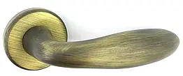 Дверні ручки Colombo Mach CD 81 антична латунь