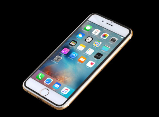 3D Metall защитное стекло для iPhone 6 Plus 5.5" - Black - фото 4 - id-p361218494