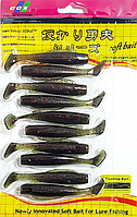 Силикон плавающий EOS Floating bait 39085WH-PPR 8.5cm (10pcs)