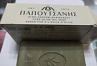 Натуральне оливкове тверде шматкове мило Греція оливкова олія антична 125 грамів