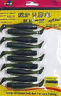 Силікон плаваючий EOS Floating bait 39085WH-PPR 8.5cm (10pcs)