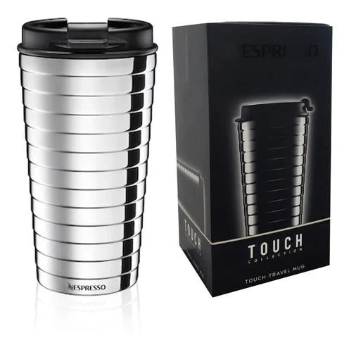 Термокухоль Nespresso TOUCH Travel Mug 345 мл (подвійні стінки неіржавка сталь)