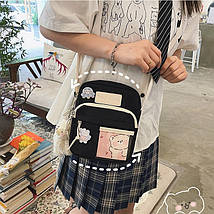 Сумка-шопер Ведмедик Чорний, фото 4