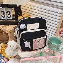 Сумка-шопер Ведмедик Чорний, фото 2