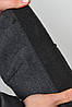 Шапка чоловіча з підворотом на флісе сірого кольору 168291P, фото 3
