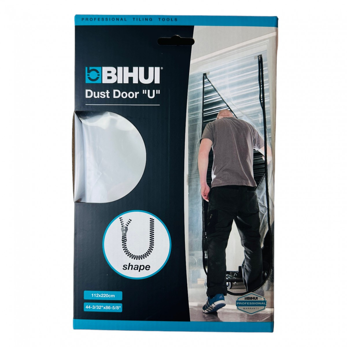 Багаторазові захисні двері на блискавці BIHUI DUST DOOR "U"