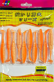 Силікон їстівний EOS Real Bait 39085WH 8,5cm (10pcs)