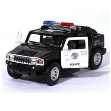 KT5097WP Hummer H2 police 2005 інерційна металева машинка KINSMART