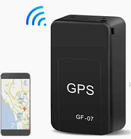 Трекер Мини GPS 07 от SIM карты с магнитом на аккамуляторе, gps трекер для авто, животных, ключей