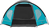 Просторий купольний намет Zeta 4 Portal Outdoors (блакитна)(Ш 240, Г 310, В 130), фото 3