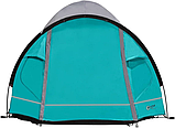 Просторий купольний намет Zeta 4 Portal Outdoors (блакитна)(Ш 240, Г 310, В 130), фото 4