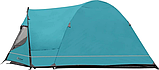 Просторий купольний намет Zeta 4 Portal Outdoors (блакитна)(Ш 240, Г 310, В 130), фото 6
