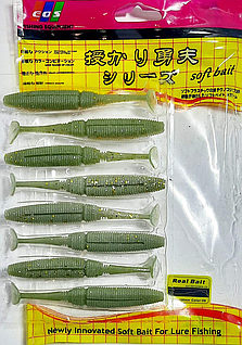 Силікон їстівний EOS Real Bait 30100WH 10cm (8pcs)