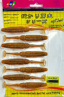 Силікон їстівний EOS Real Bait 30100WH 10cm (8pcs)