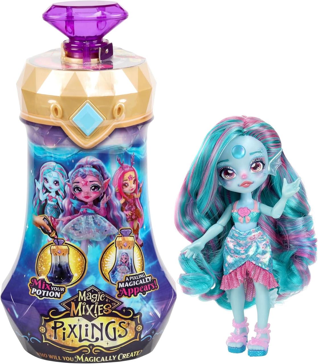 Лялька сюрприз русалка Magic Mixies Pixlings. Marena The Mermaid