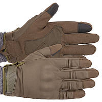 Перчатки тактические с закрытыми пальцами Military Rangers размер S-2XL цвета в ассортименте