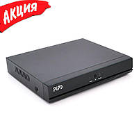 Відеореєстратор мережевий PiPo PP-NVR1109 стаціонарний NVR реєстратор для камер відеоспостереження IP 9-канальний mgr