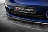 Сплітер Porsche Panamera E-Hybrid 971 (2020+) тюнінг обвіс губа спідниця елерон (V1), фото 4