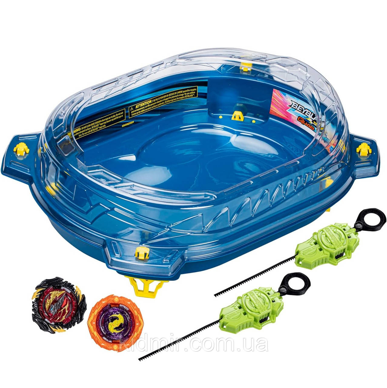 Бейблейд Арена з вовчиками КвадСтрайк Beyblade Burst QuadStrike Thunder Edge F6781